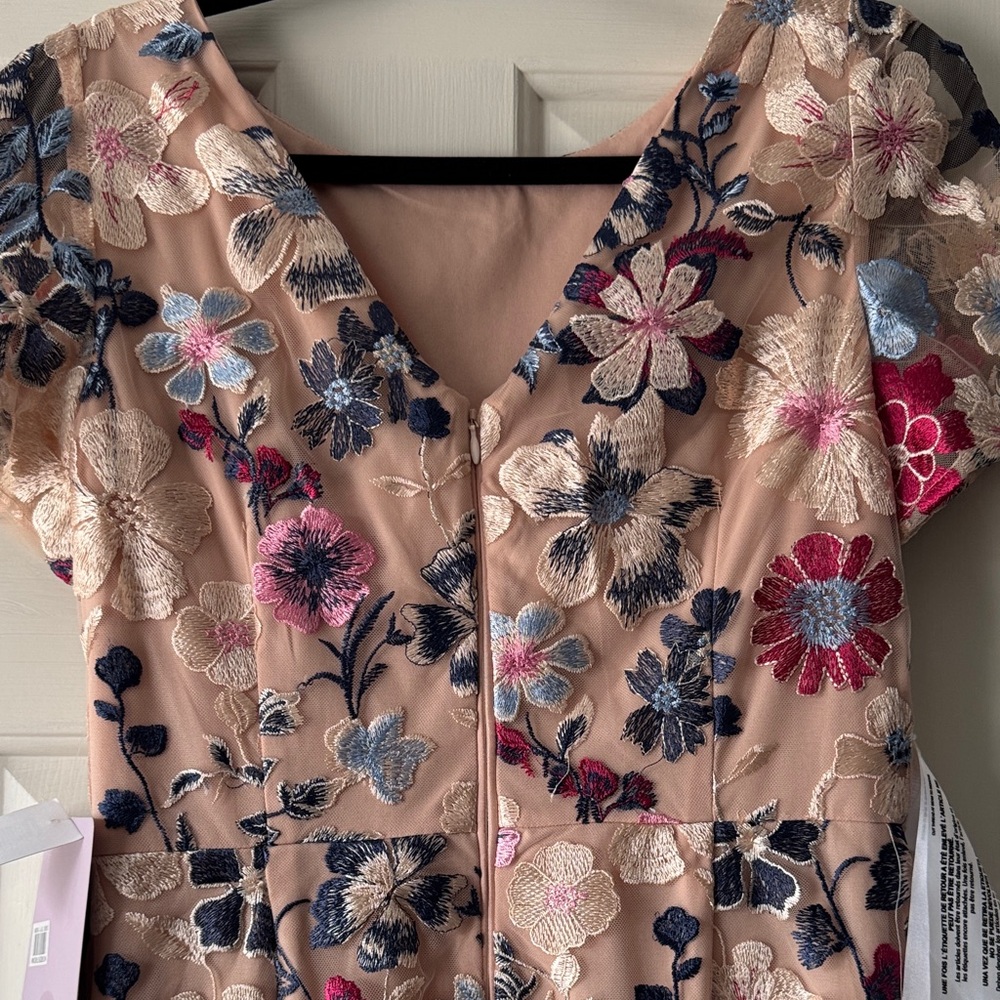 JS Collections Multicolor Floral Maxi Dress - Picture 7 of 7